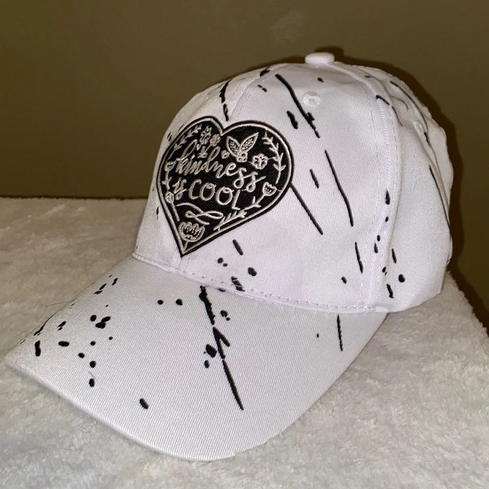 🆕OOAK HARRY STYLES THEMED CAP: “KINDNESS IS COOL”- Adult Size HAND CRAFTED